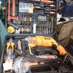 117 Pcs DRILLSET WITH 750WATTS DRILL