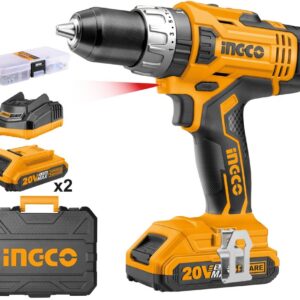 Ingco Lithium-ion impact drill 55Nm 20v