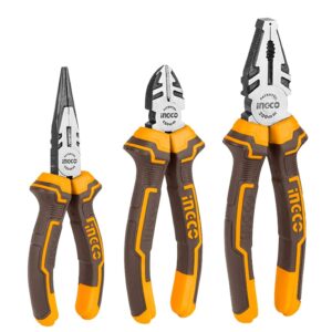 Ingco 3 Pcs pliers set