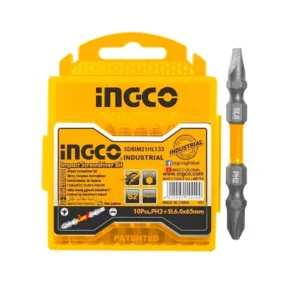 Ingco Impact Screwdriver bit PH2+SL6.0*1.0    65mm 10pcs/set