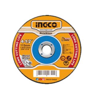Ingco Abrasive metal cutting disc set 115mm(4-1/2")