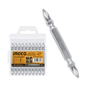Ingco Screwdriver bits PH2, Double end bits 50mm,10pcs