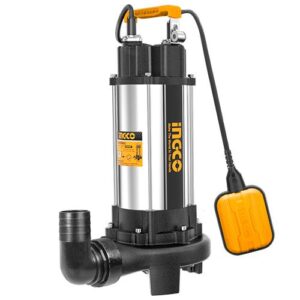 Ingco Sewage submersible pump 1500W(2.0HP) Max.head:14.5m