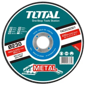 Total Abrasive metal grinding disc 230mm(9")X6.0mm