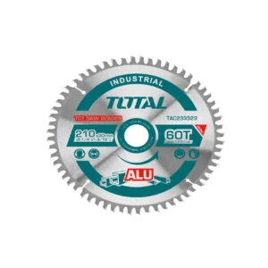 Total TCT saw blade for aluminum 210mm(8-1/4") 60T