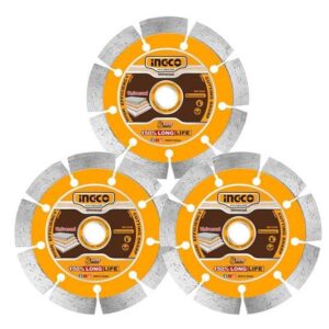 Ingco 3 Pcs dry diamond disc set