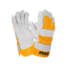 Ingco Leather gloves Size:10.5"