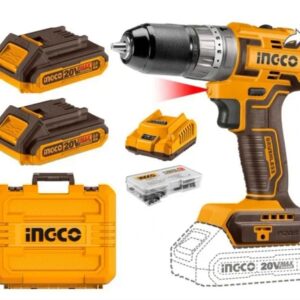 Ingco Lithium-Ion cordless drill 45Nm 20v