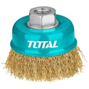 Total Wire cup brush Dia: 75mm, 3"