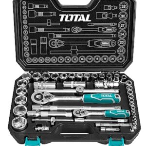 Total 25 Pcs 1/2" socket set