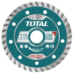 TOTAL Turbo diamond disc 115(4-1/2")X22.2mm
