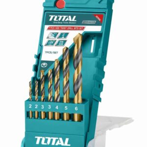 Total HSS twist drill bits set 7pcs