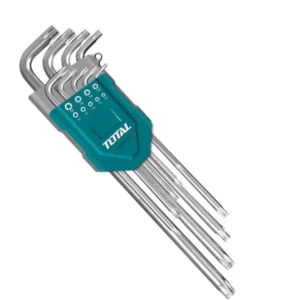 Total 9pcs torx key set Material：Cr-V