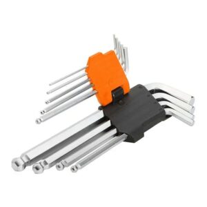 Wokin 9pcs Long arm Ball Point Hex Key Set