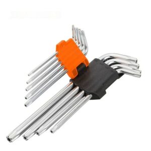 Wokin 9pcs Lorgarm Torx Hex Key Set