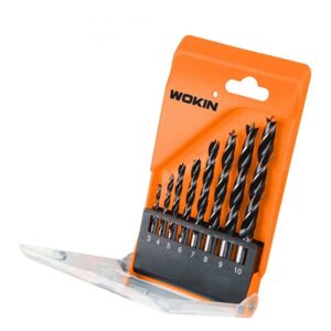 Wokin 8 PCSWood Drill Bits Set 3-4-5-6-7-8-9-10mm