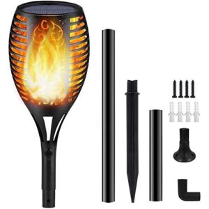 Solar Light Flicker Flames Outdoor Solar Light Landscape Lighting