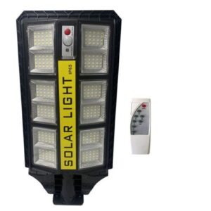 Solar Light 400W Dusk To Dawn Street Lamp + Pole
