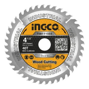 Ingco TCT saw blade 115mm(4-1/2"), 40T
