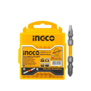 Ingco Impact Screwdriver bit PH2+SL6.0*1.0    65mm 10pcs/set