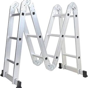 Foldable Aluminum ladder 4 by 3M (3.7M)