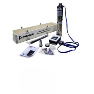 Premier solar dc brushless submersible pump 24v 250w 70m