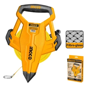 Ingco Fibreglass measuring tape 100mx12.5mm