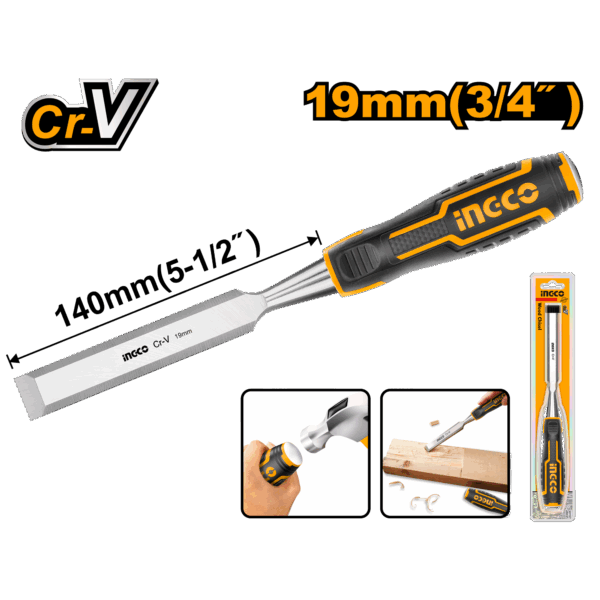 Ingco Wood chisel Width:19mm(3/4") - Annex Power Tools