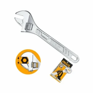 Ingco Adjustable wrench Length:300mm(12")