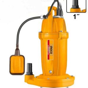 Ingco Submersible pump 550W(0.75HP) Max.head:25m