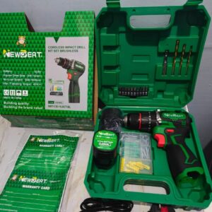 Newbeat 16.8V brushless cordless impact drill kit