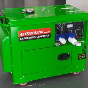 Astramilano Diesel Generator CLOSED TYPE Rated Output 7.5kva *Without ATS Single Phase