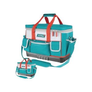 Total Tool bag Size: 16" 25 pcs pockets for tools