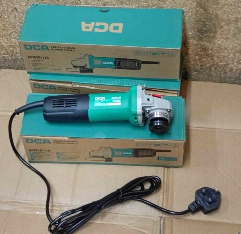Grinding Tool Cutter Machine Router DCA ASM18-115 (4.5-inch / 115mm) Corded Electric Angle Grinder - Annex ...